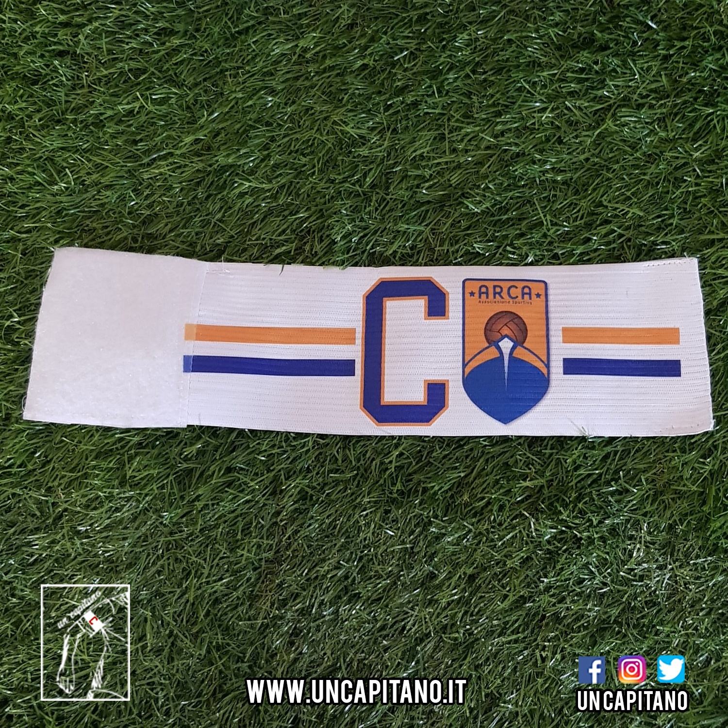 Fascia capitano personalizzata