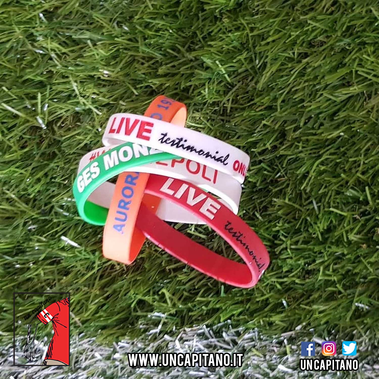 Braccialetti silicone personalizzati